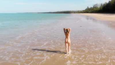 nudist beaches in the middle of winter are a dream