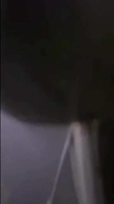 Truck driver unaware of height clearance