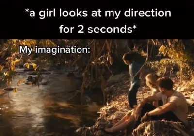 just imagination 😔