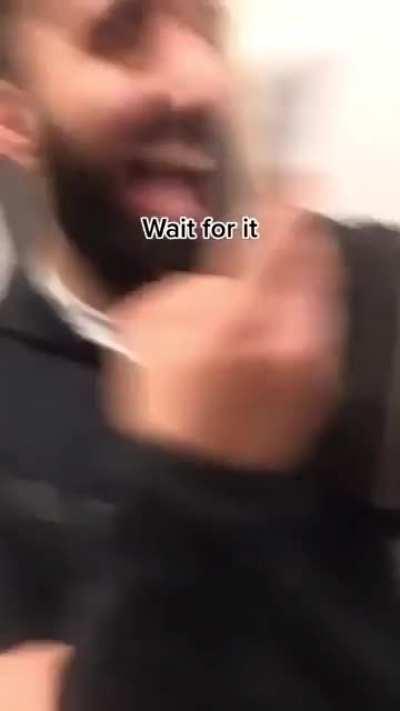 Water tap is acting strange today.