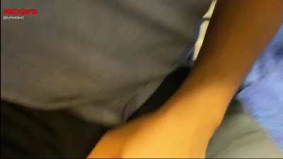 Step sister in the airplane