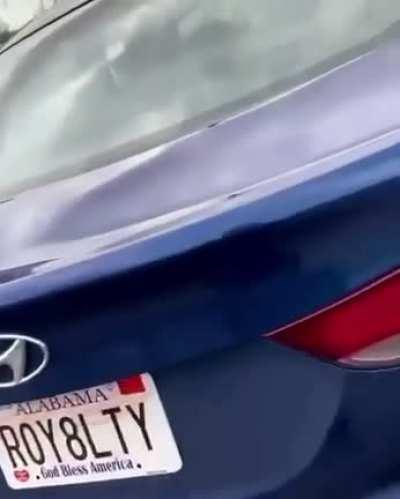 Young man scrapes a woman’s car with his mom’s truck... then tries to get away.