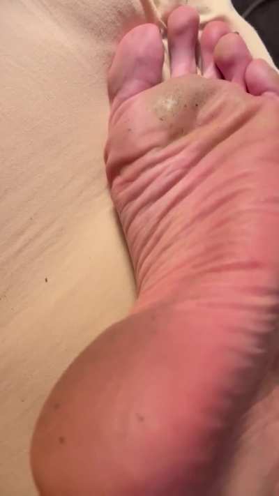 What do you think I'm doing to make my soles wrinkle?
