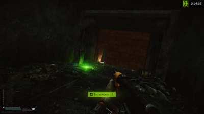 USEC screams as the void devours him