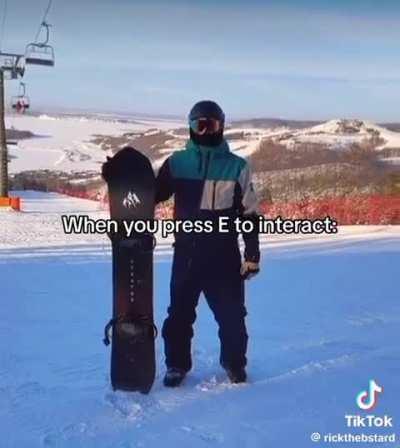 Fun fact: depositing stops all your momentum