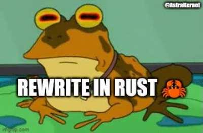 After getting glimpse of Rust