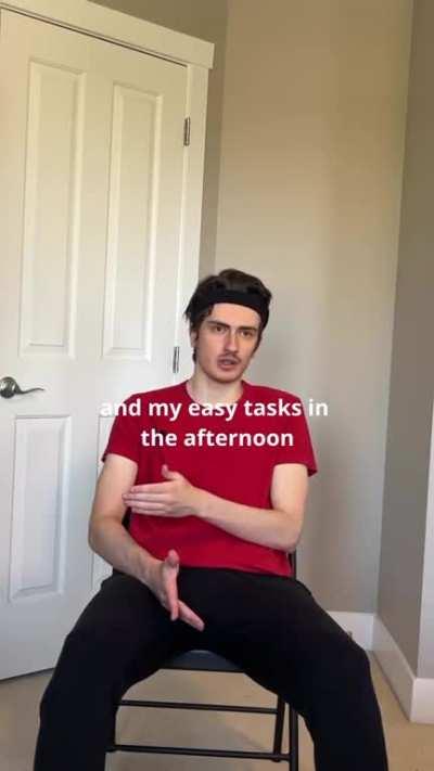 Work smarter not harder