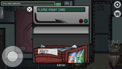 Tip: If you swipe the card three times in a row, you finish the card task instantly