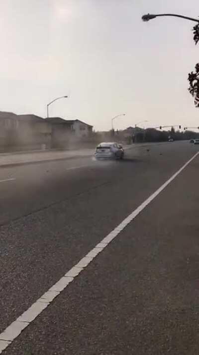 One drives too fast. One drives too slow. Together they become, idiots on the road.