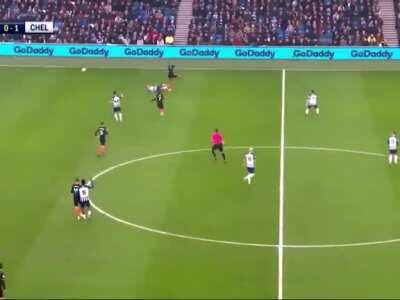 Reece James bodying players