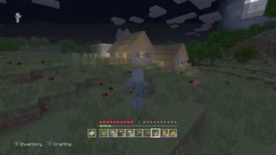 The Zombie decided to vibe with the Villagers