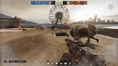 My friend and I thought it was debris, we got bamboozled