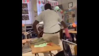 Teacher had enough