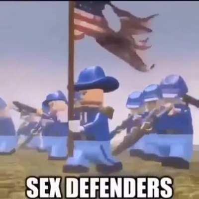 The sex defenders have arrived!