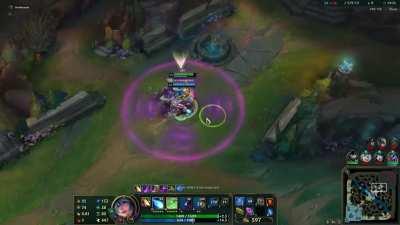 You can't flash rengar ult but what if you just disappear?