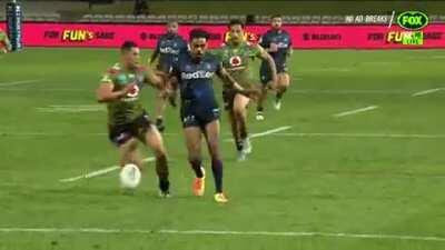 Josh Addo-Carr's majestic grounding