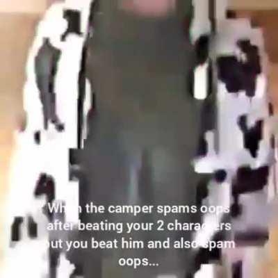 Ah yes i too want to beat up campers [Warning earrape]