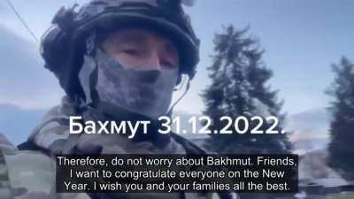 Bakhmut update 31-12-22. Over the past day, 🇺🇦 artillery and mortars have worked on the positions of the invaders. The activity of the orcs has been extinguished. UA hit a Russian ammo depot. Bakhmut holds 🇺🇦