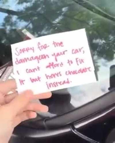 at least you got some chocolate