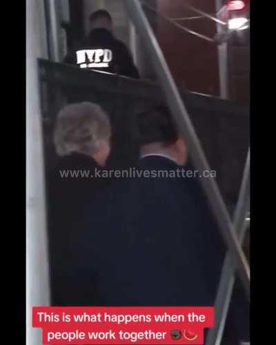 Racist gets arrested finally!