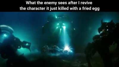 Fried eggs are eternal