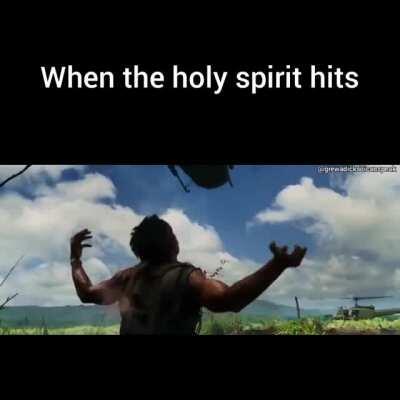 That charismatic feeling.