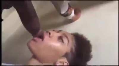 Random Proper Black throat fucking