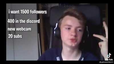 Well he got what he wanted