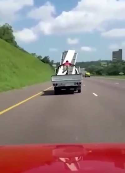 Ratchet straps? Hold my beer