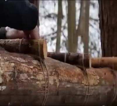 Building a hobby-shelter while camping in Kelowna