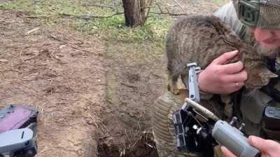 Pestering a Ukrainian drone operator.