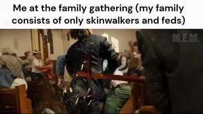 THE FEDS ARE IN MY HOUSE