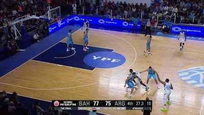 [Highlight] Eric Gordon with three clutch threes in the closing minutes to seal the victory over Argentina