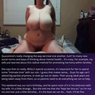 Special Mother-Son Bonding Time, Part 1