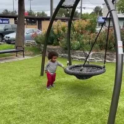 Тренировка будущего футболиста