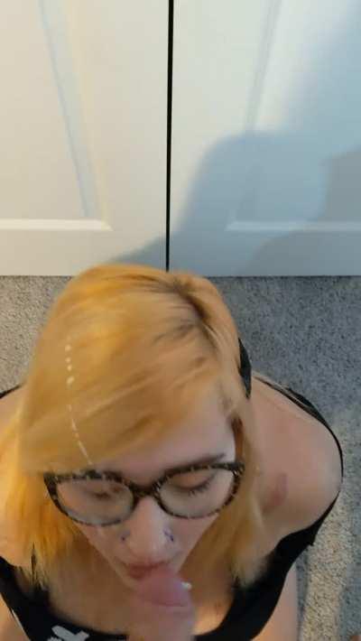 I was a good girl and patiently waited for my gift