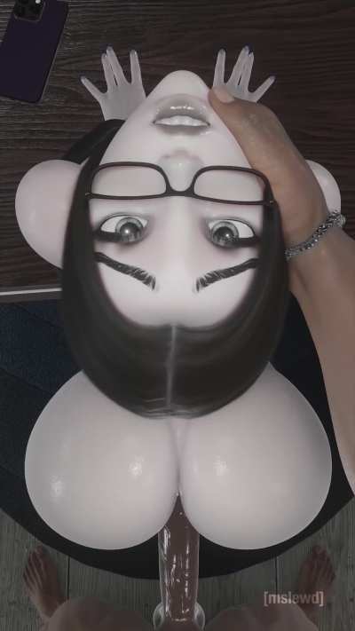 3D Animation Big Ass Big Dick Doggystyle Eye Contact Moaning POV Rule34 Standing Doggy Porn GIF by ridgesfm