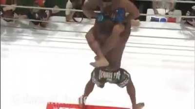 One of the most iconic finish in mma