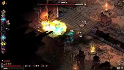 Couldn't even see what I was fighting half the time