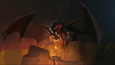 Elderflame live wallpaper (Something I made in 10 mins)