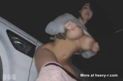 Got To Horny Driving So She Pulled Over and...