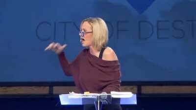 Presidential spiritual adviser Paula White losing her marbles in a pathetic plea to have God intervene in the election on Trump's behalf