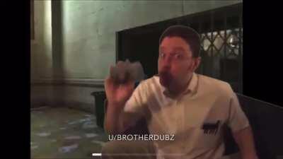 You. Pick up the cassette.