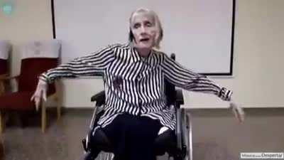 Marta Gonzalez was a ballerina for years in New York City. After she was diagnosed with Alzheimer's, it limited her ability to move and communicate. Someone played the music for Swan Lake for her — and just watch how it all came back to her.