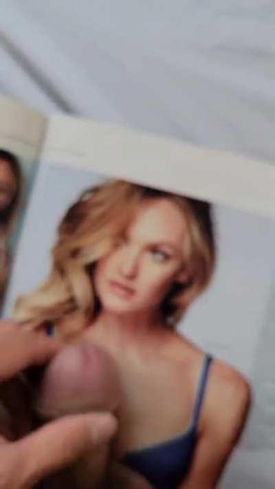 fuckkk. came to Candice Swanepoel and got my Victoria's Secret catalog dirty...