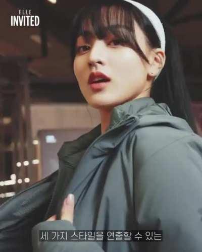 211007 ellekorea Instagram Update - JIHYO & Under Armour Korea