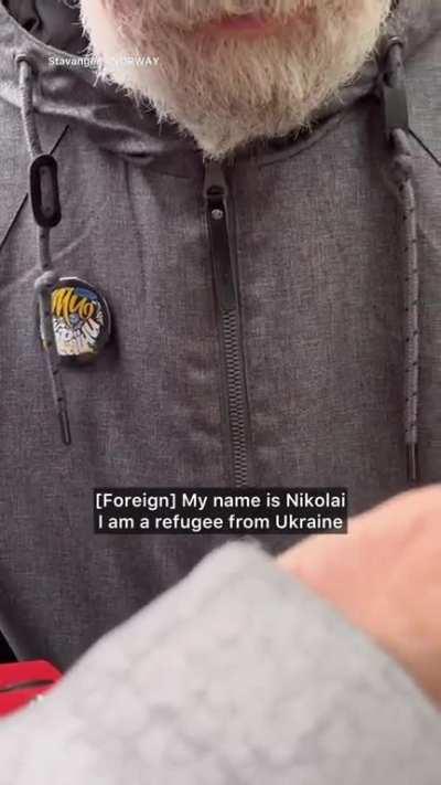 Norwegian Photographer Meets Ukrainian Refugee.