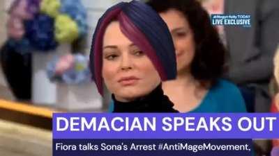 demacia after finding out sona was a mage