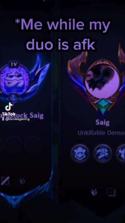 When my duo is afk ..🤣