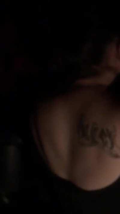 When you get head during a party